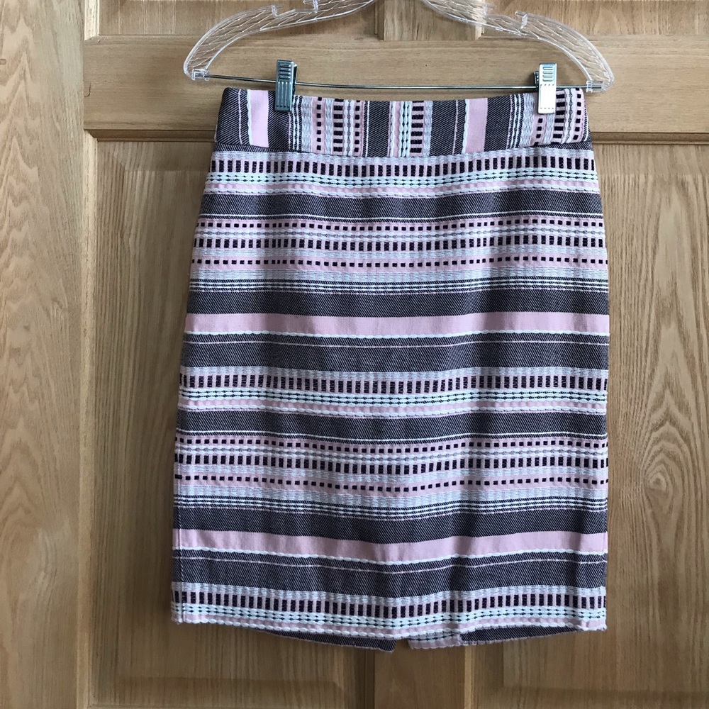 Loft multi colored skirt
